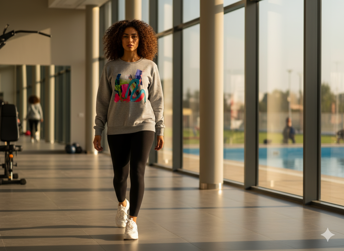 Everyday Expression Graphic Sweatshirt