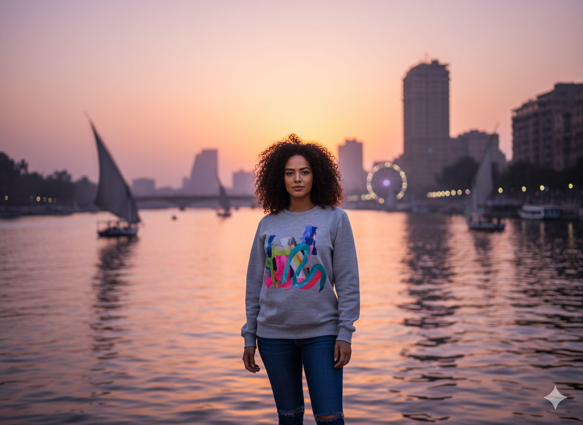 Everyday Expression Graphic Sweatshirt