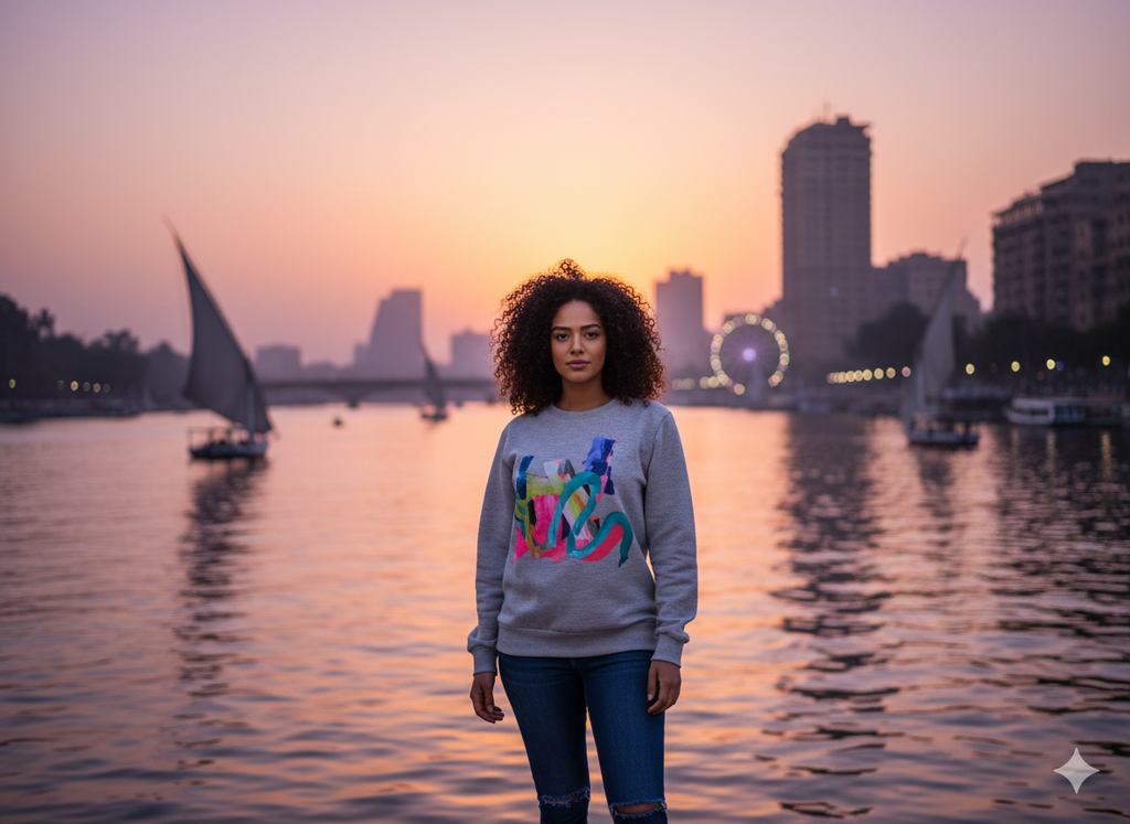 Everyday Expression Graphic Sweatshirt